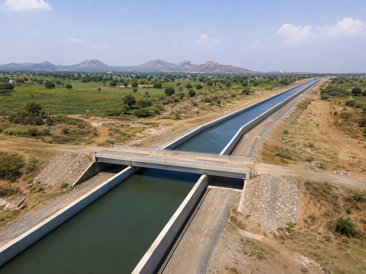 Construction of Kaweri Aqueduct