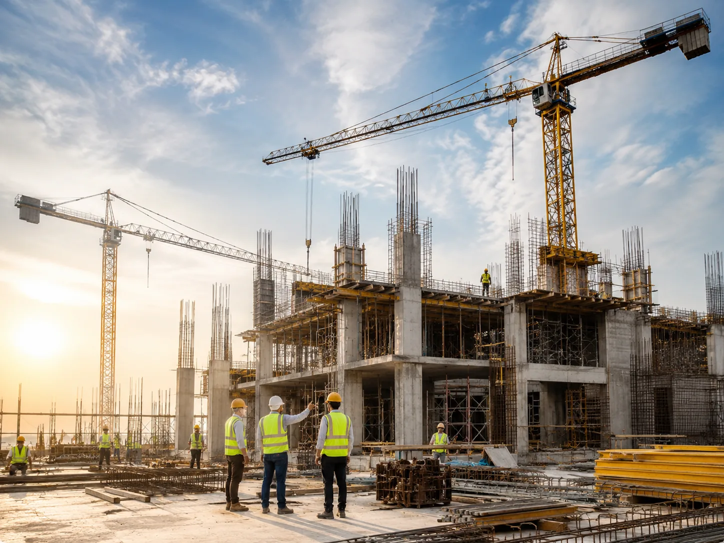 Construction of 6000 Flats of Slum Building
