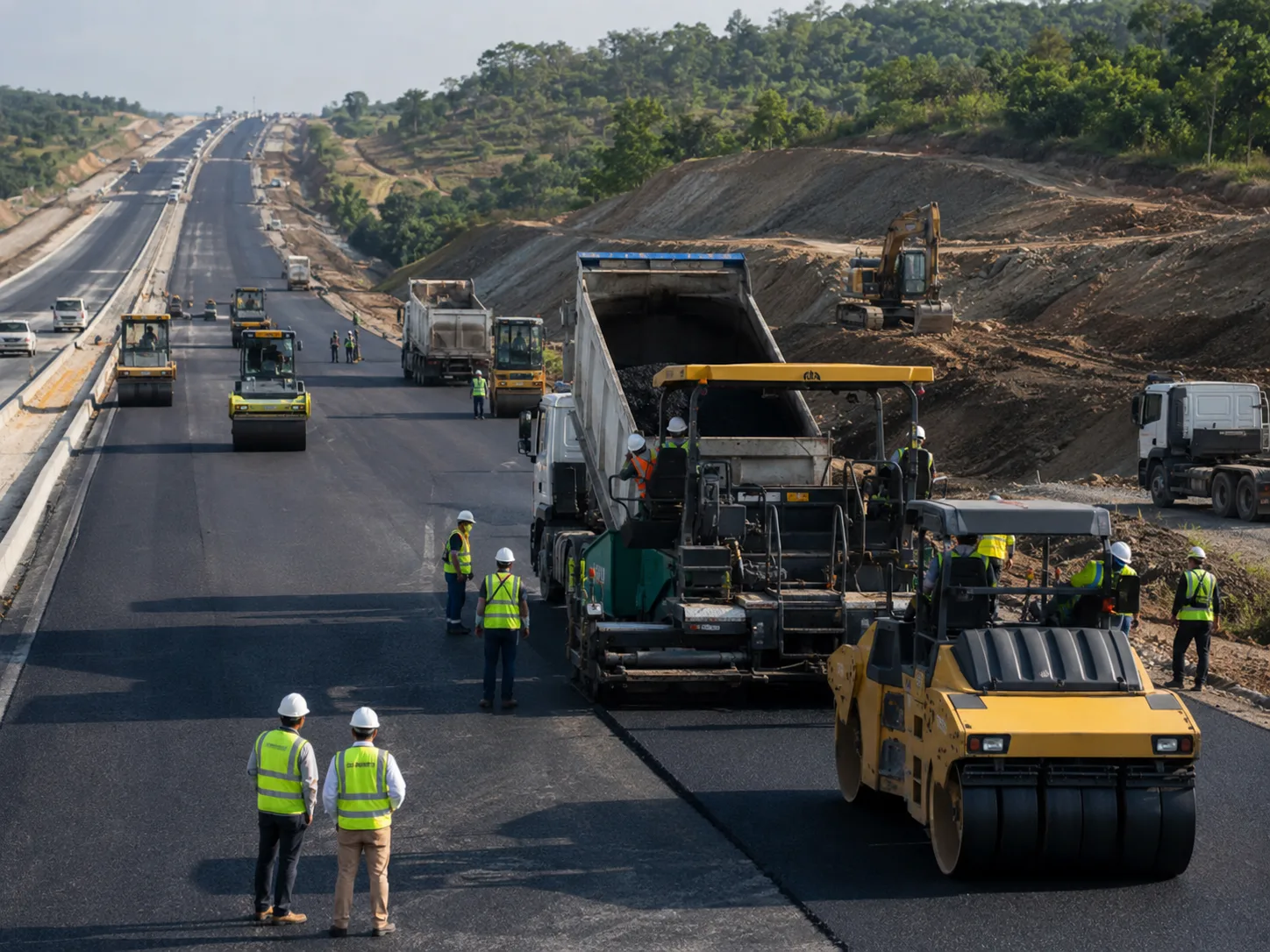 Four Laning of Road from KM 180.00 to KM 199.200 of BSM Section NH-7