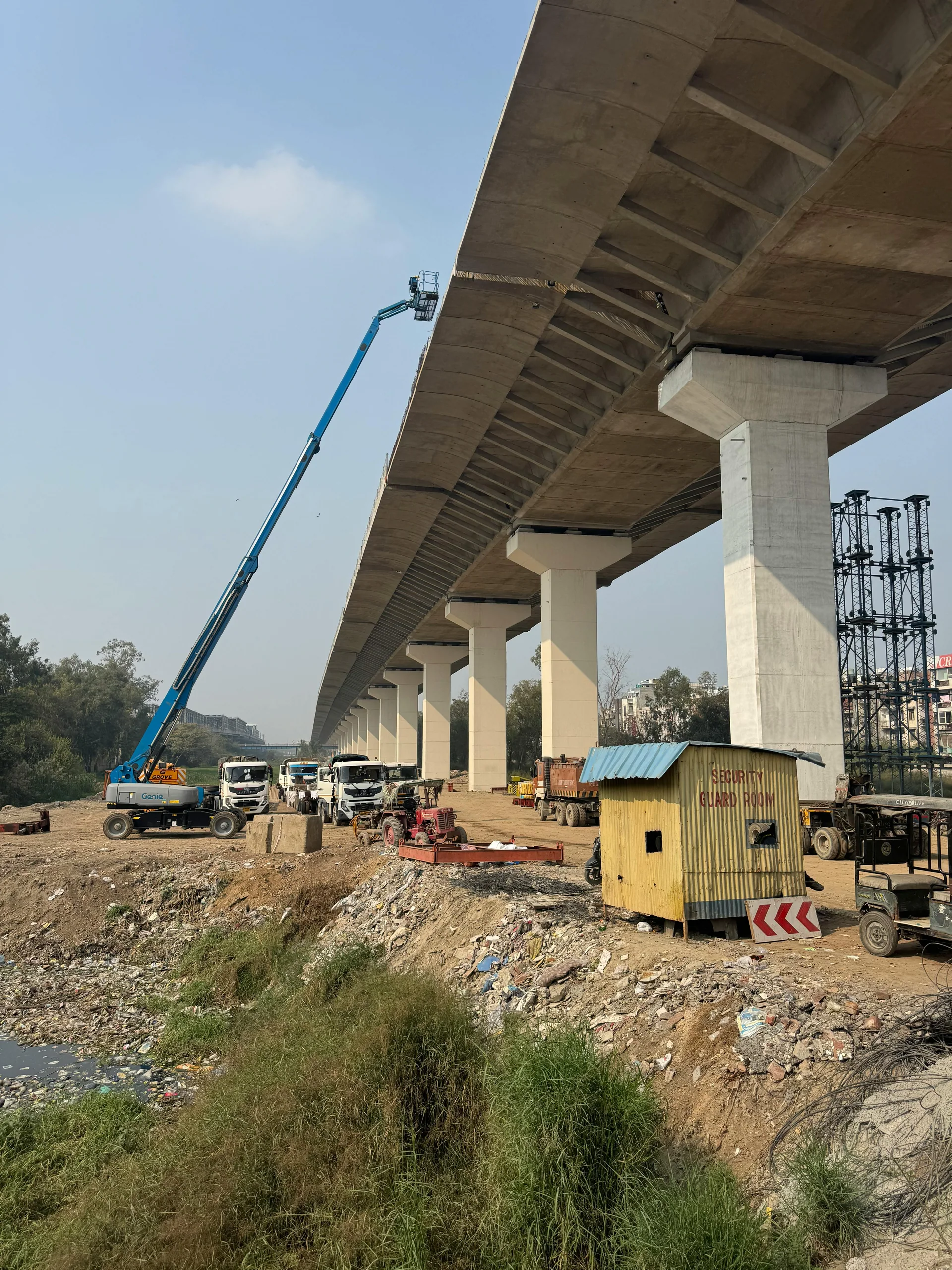 Aswad Global Construction of Metro Elevated Station Maharashtra